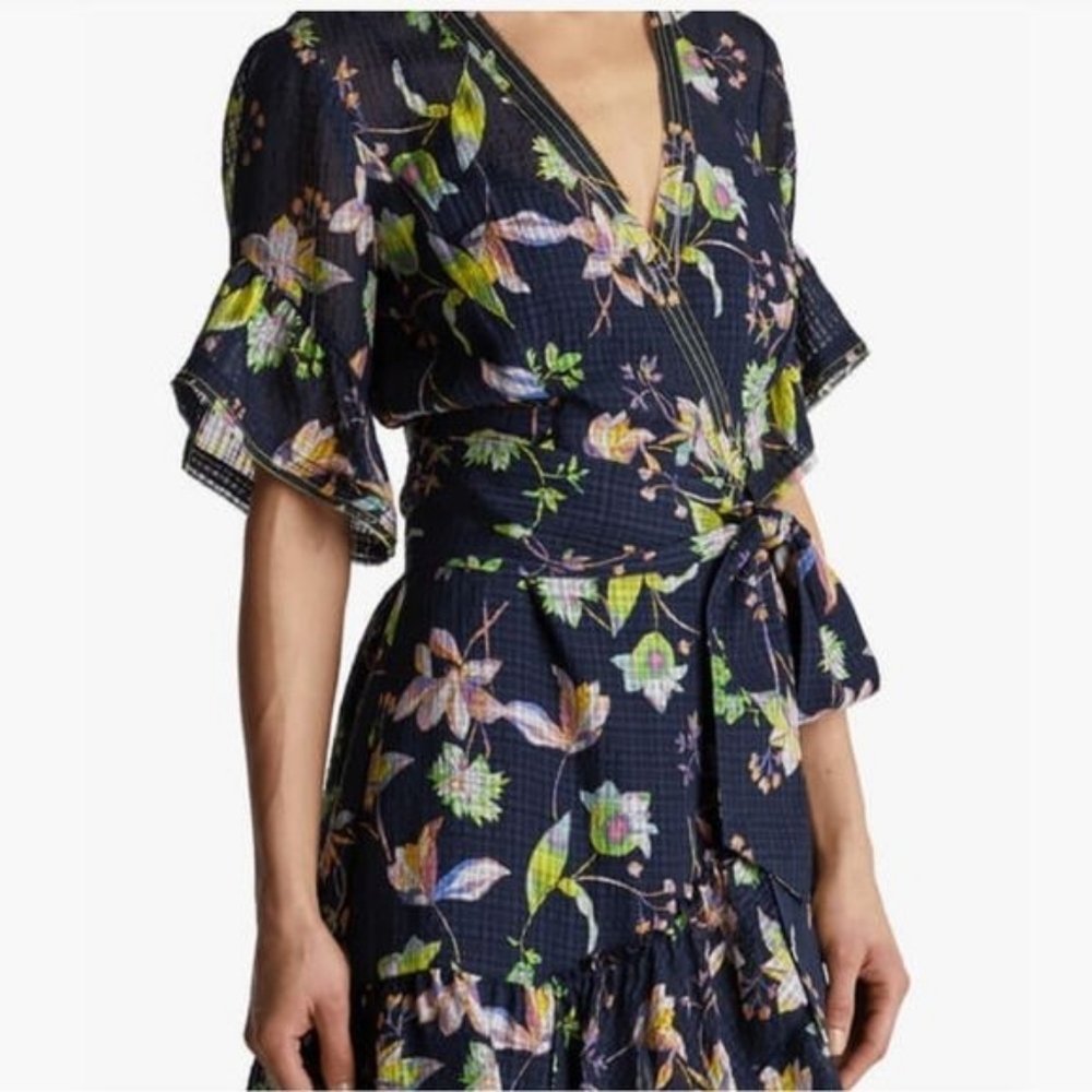 💘 Tanya Taylor Brandy silk dress